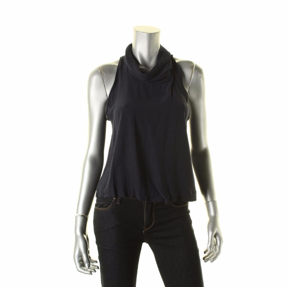 Free Peolple Open Back Cowl Neck Straps Halter Top