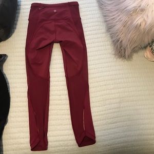 Run with the Sun Lululemon Size 2 Leggings