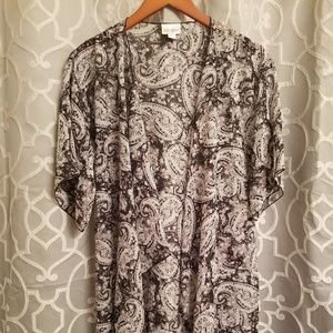 Lularoe Paisley Black & White Monroe