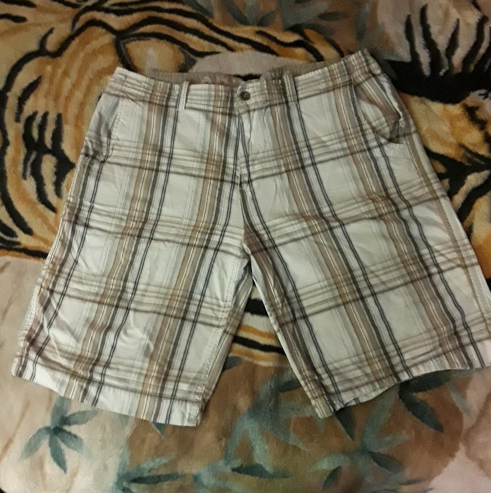 Plaid shorts