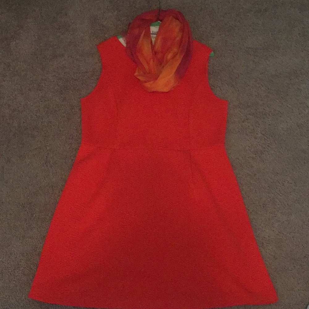 Tangerine sleeveless Dress