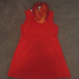 Tangerine sleeveless Dress