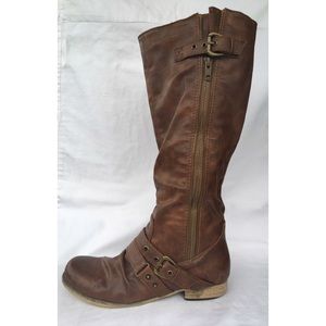 Carlos Santana Tall Shaft Boots, Size 9