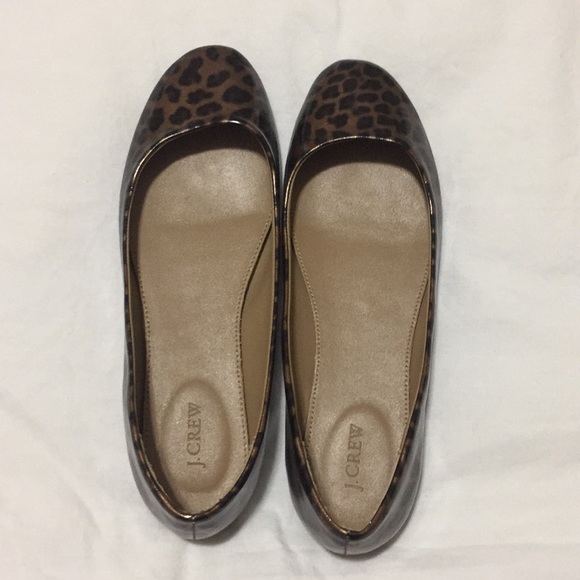 J. Crew Printed Tort Ballet Flats - Picture 1 of 5