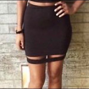 Zachary. Navy Henley Skirt - New w/ Tags - size S