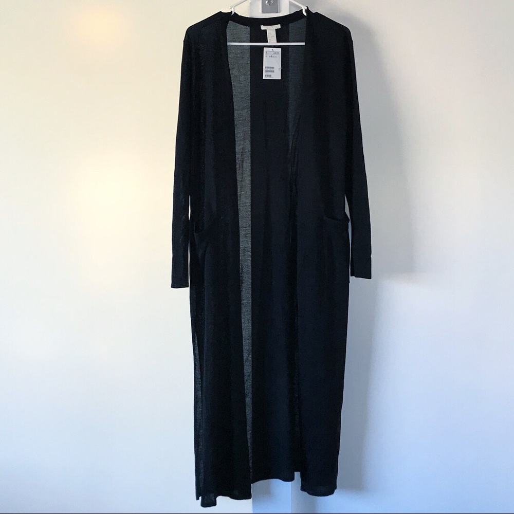 H&M Black duster cardigan!