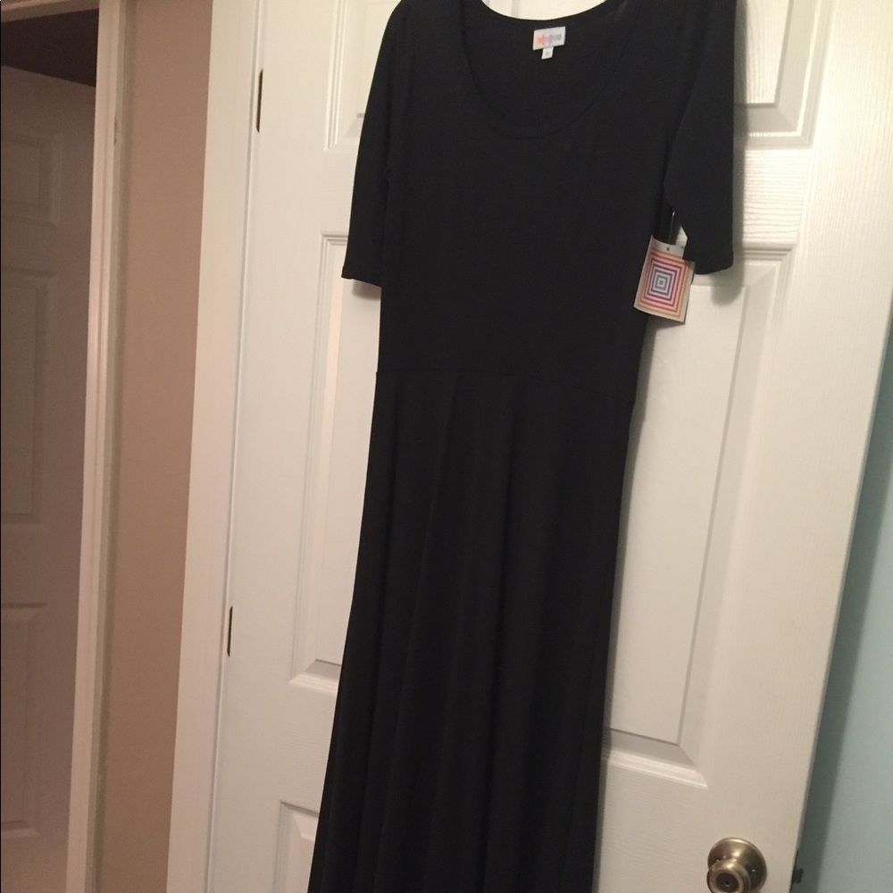 Lularoe Black Ana dress