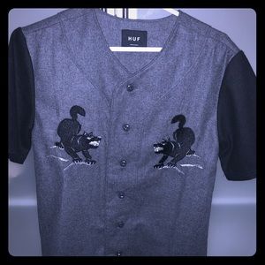 Supreme Nike Jordan “HUF BASEBALL JERSEY”
