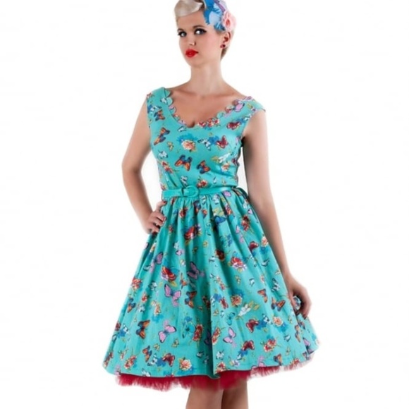 Lindy Bop Dresses & Skirts - Lindy Bop Rockabilly VLV Retro Swing Dress 4XL 22