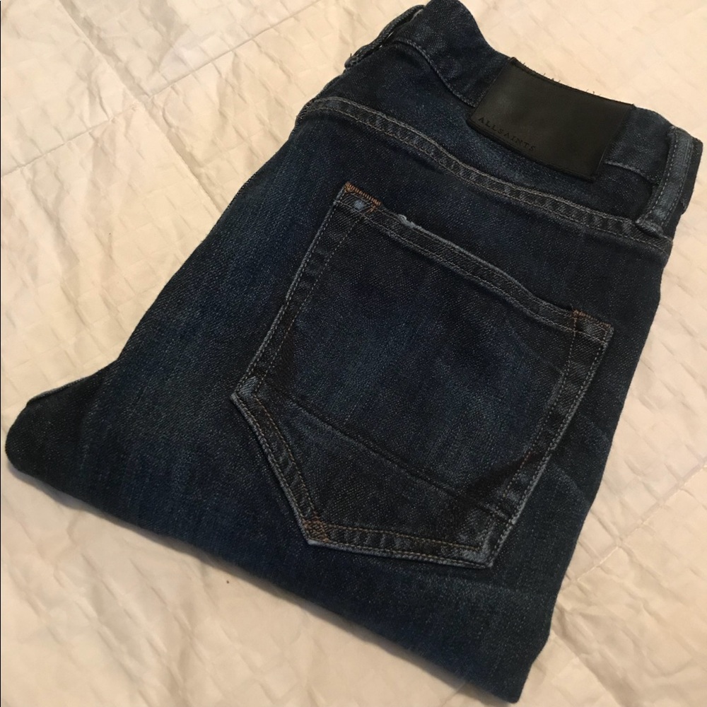 AllSaints Clachan Cigarette Men’s Denim 28