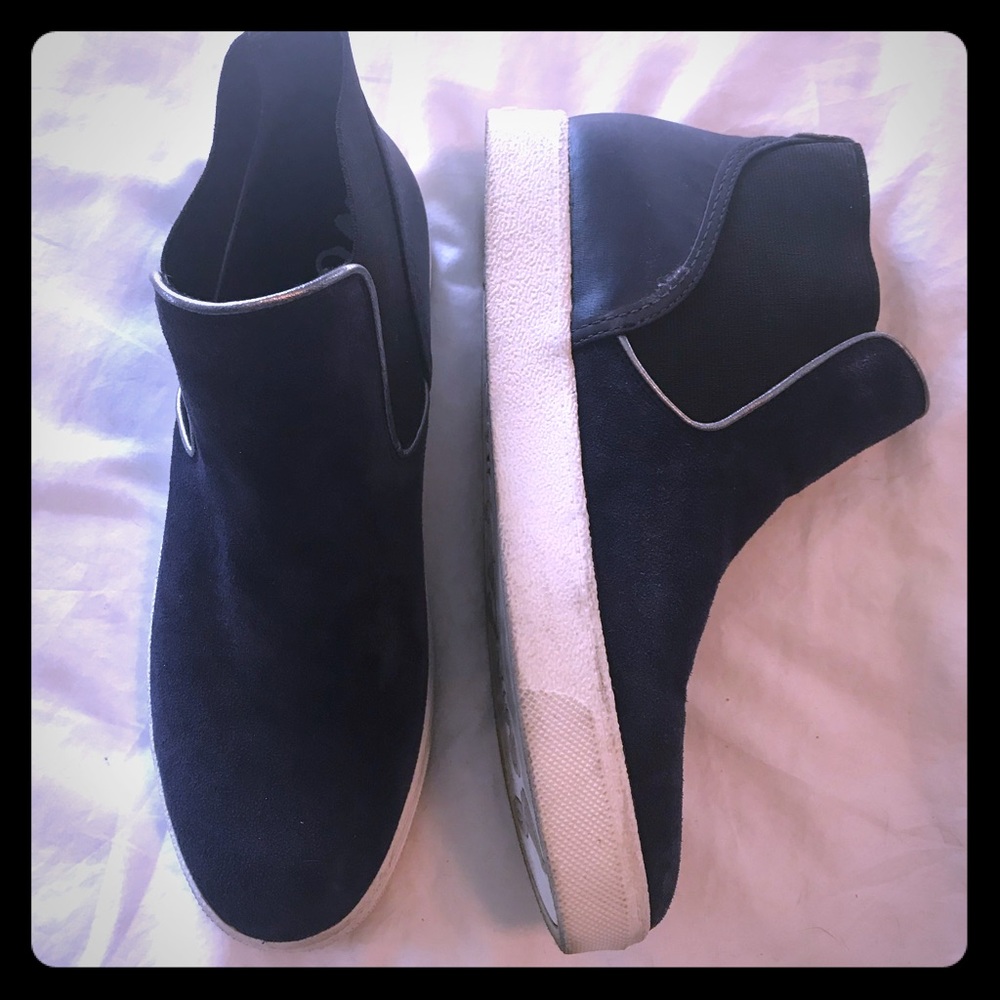 Same Edelman suede Margot high tops