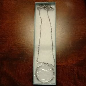 Touchstone Circle Pendant Crystal