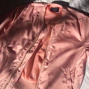 Forever 21 Womens' Pink Bomber Jacket