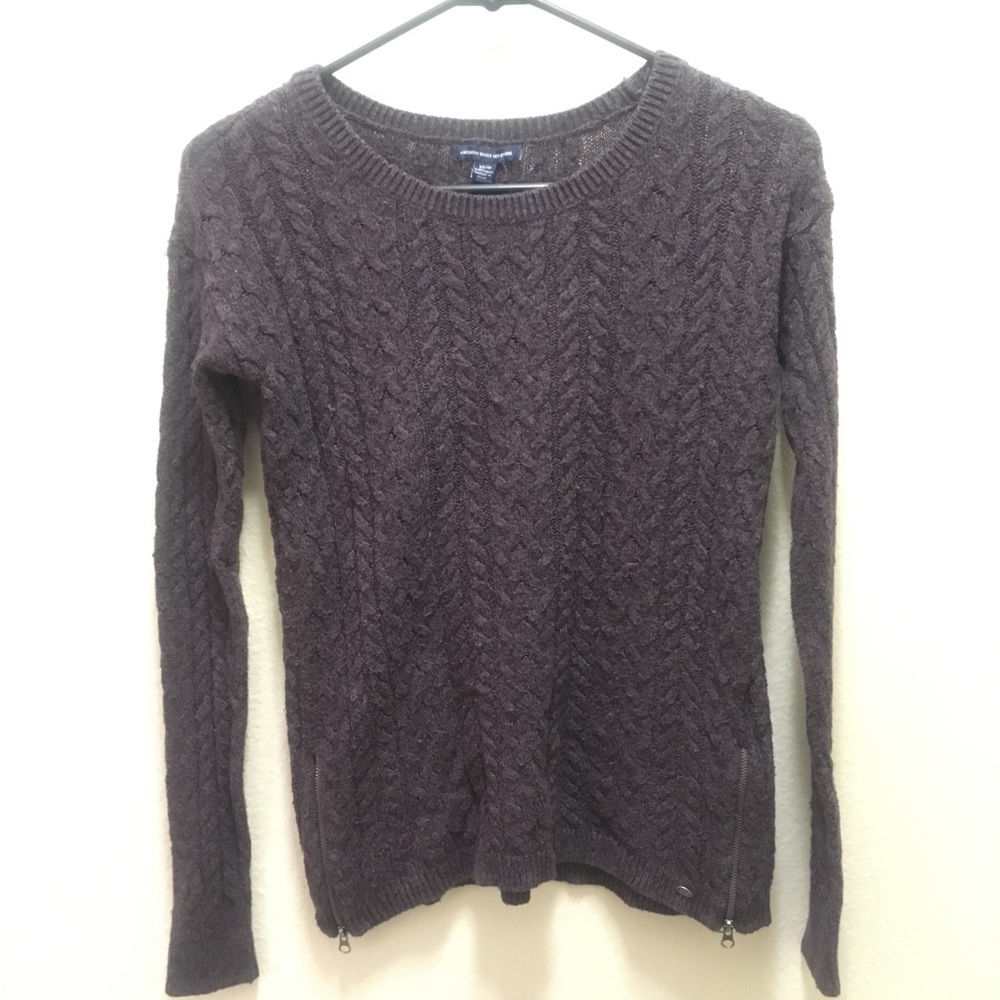 American Eagle Outfitters Brown Sweater