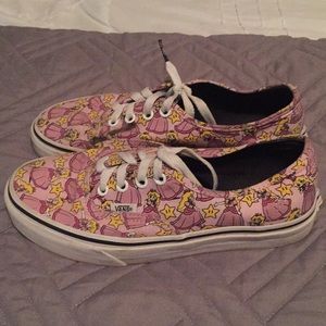 Super Mario Peach Edition Vans