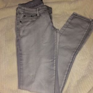 Gray  jeans