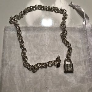 Tiffany & Co. 925 Lock Necklace