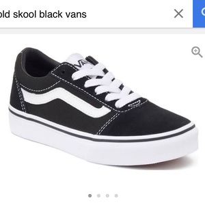Old Skool Black/White Vans