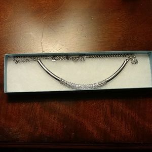 Touchstone Silvertone Choker