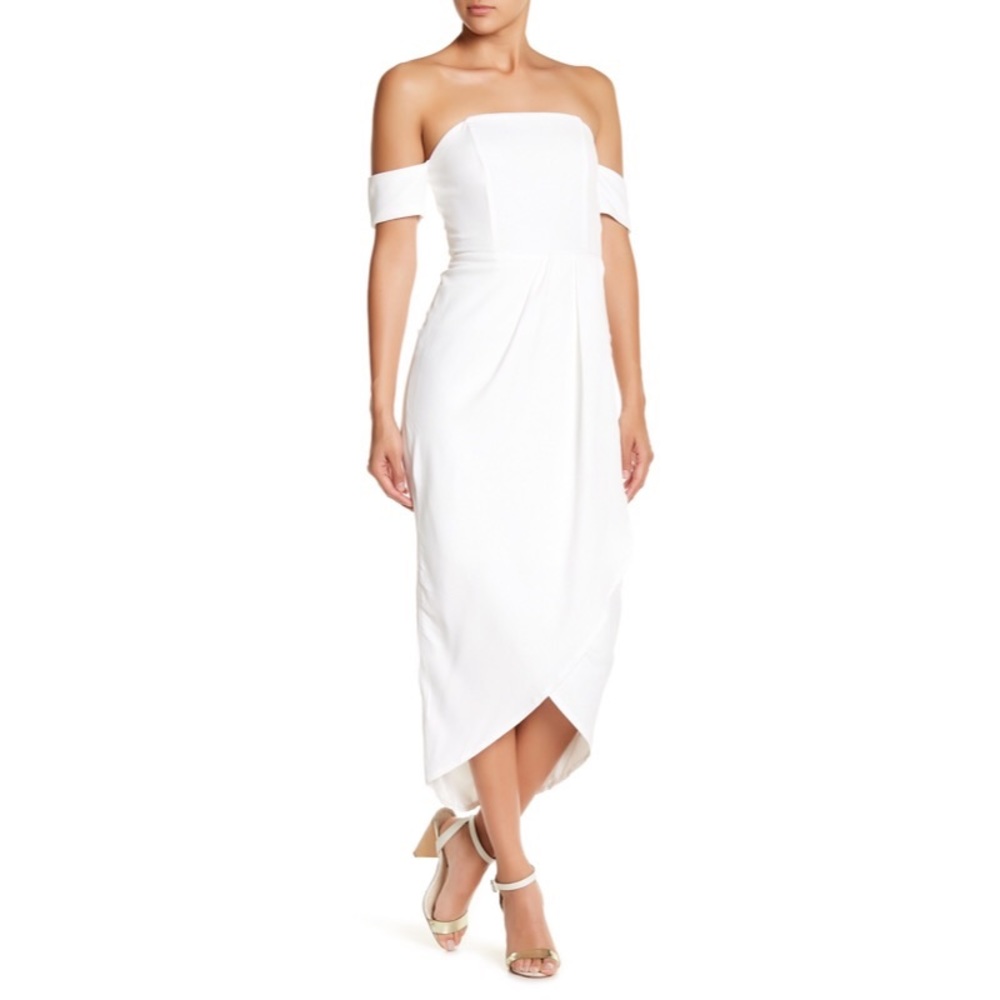 Off shoulder Tulip Dress