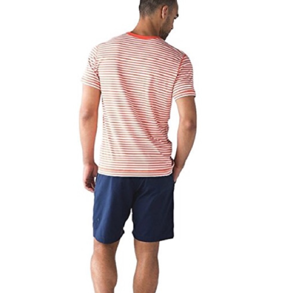 • Lululemon • 5 Year Basic V Neck Stripe XXL New - Picture 3 of 5