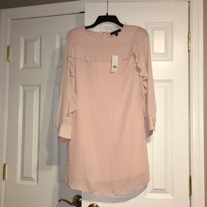 Banana Republic light pink shift dress