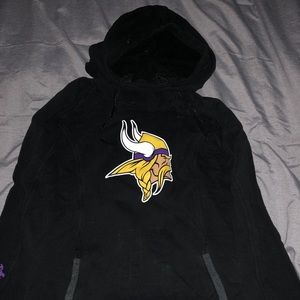 NFL authentic cowl neck hoodie MIN VIKINGS