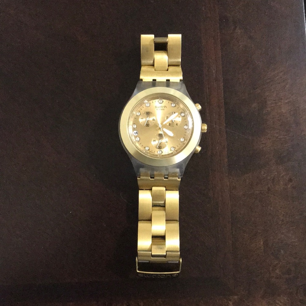 👑 Gold Swatch Watch 👑