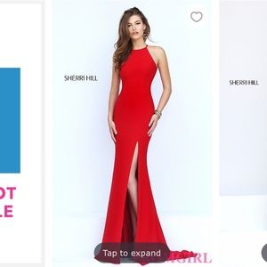 Red Sherri Hill 32340