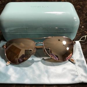 Tiffany & Co Aviator Style Sunglasses