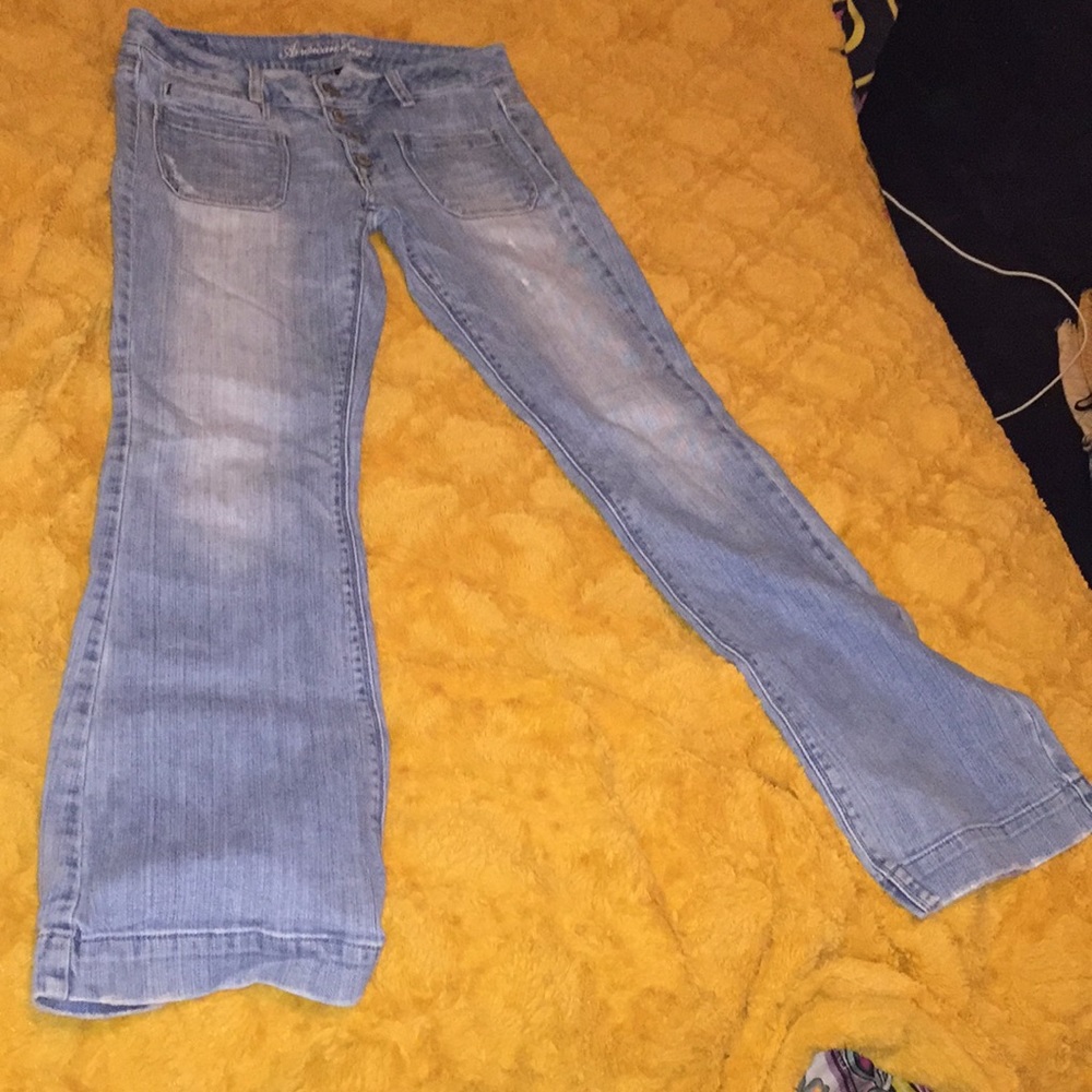 Button up Flare Jeans