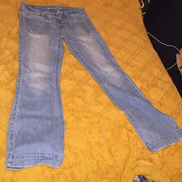 Button up Flare Jeans - Picture 1 of 5