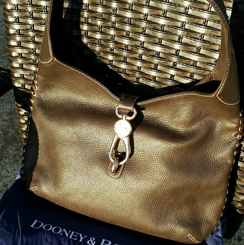 Dooney & Bourke Signature Lock Bag