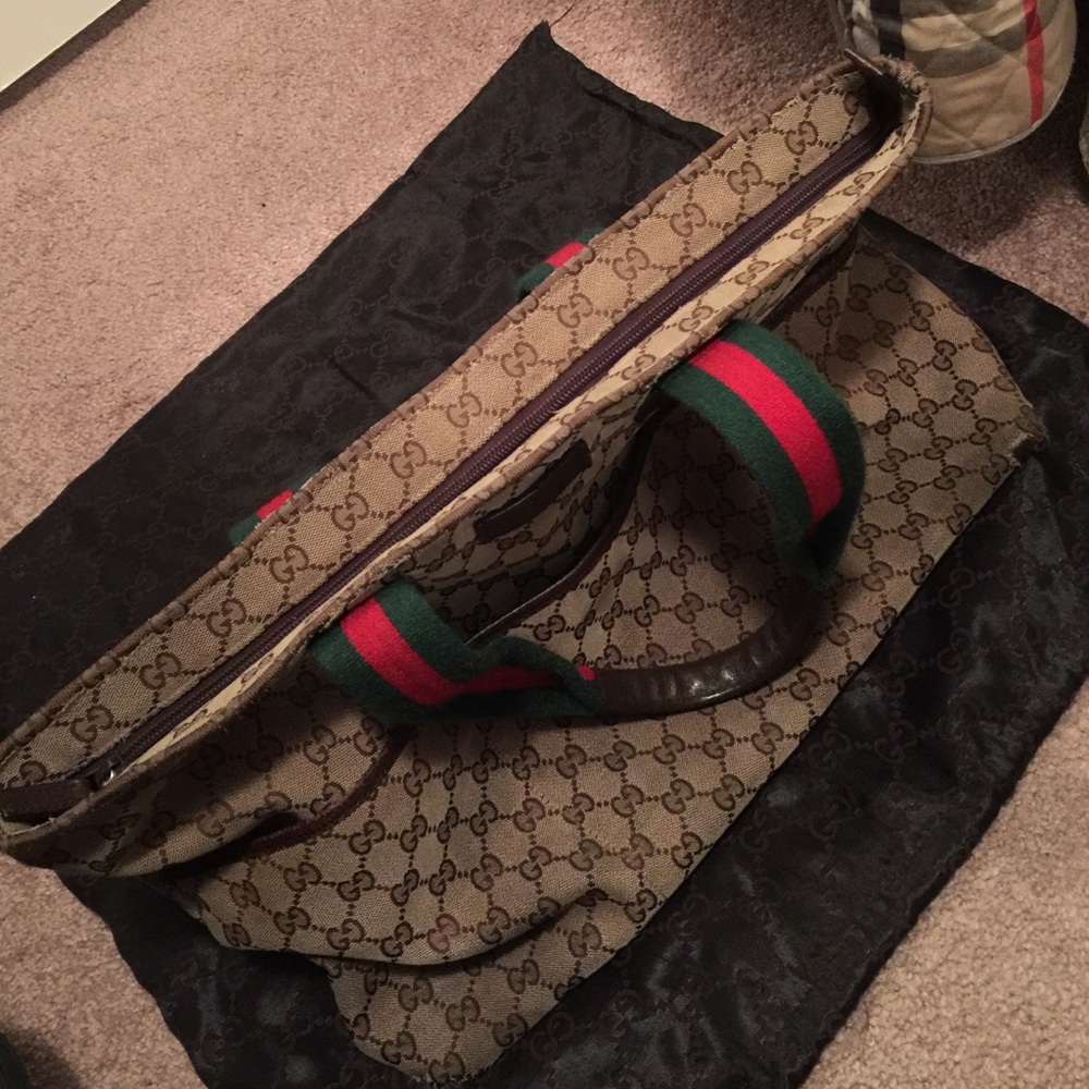 Authentic Gucci diaper bag