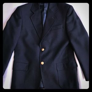Boys Nordstrom Navy Blazer Sport Coat Size 12