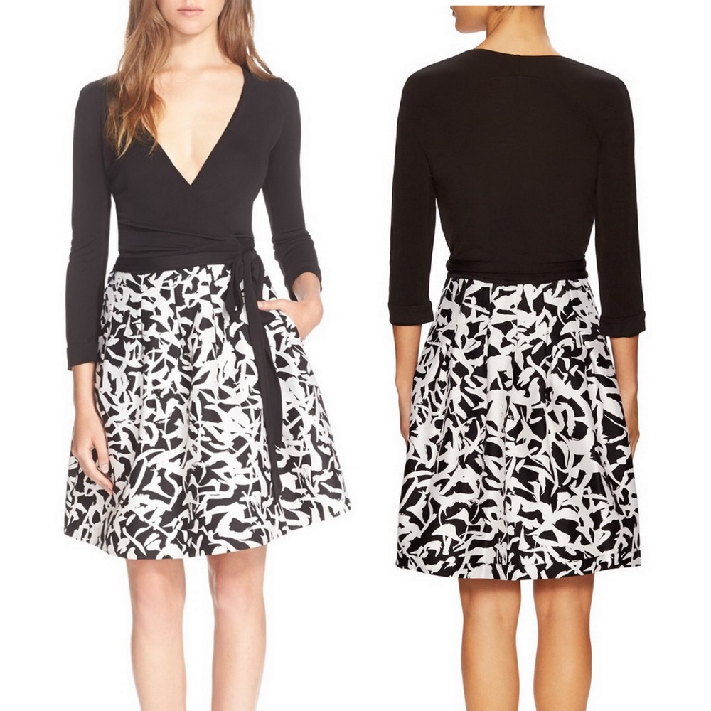 Diane Von Furstenberg Jewel Wrap Dress