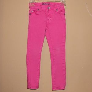 Peek Dungarees 2T girl pink jeans