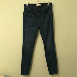 Madewell dark wash jeans