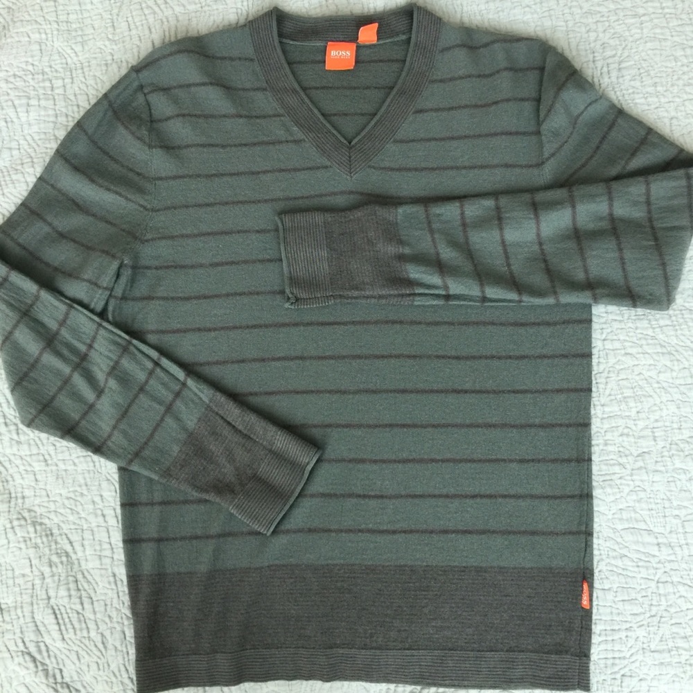 Sold! Hugo boss wool blend pullover sweater M