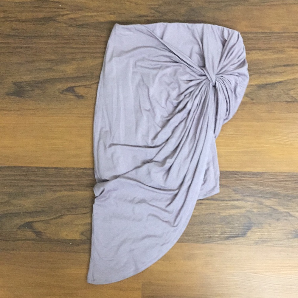 Lavender Asymmetrical Skirt
