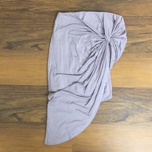 Lavender Asymmetrical Skirt