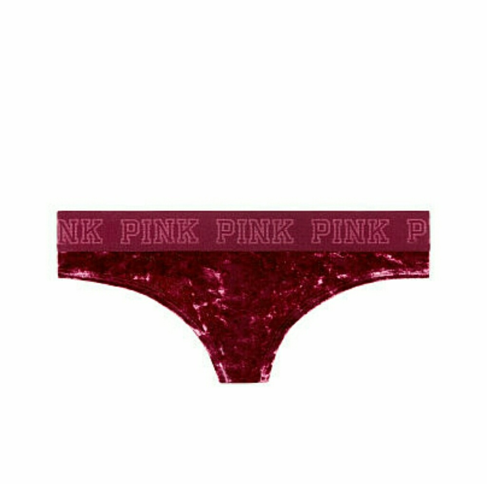 🔥MOVING SALE🔥 (XS) Pink VS Velvet Thong