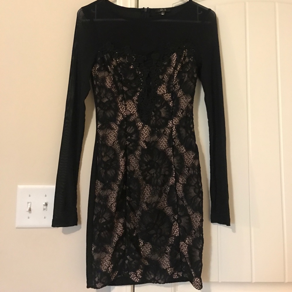 Black Mesh Dress 👗