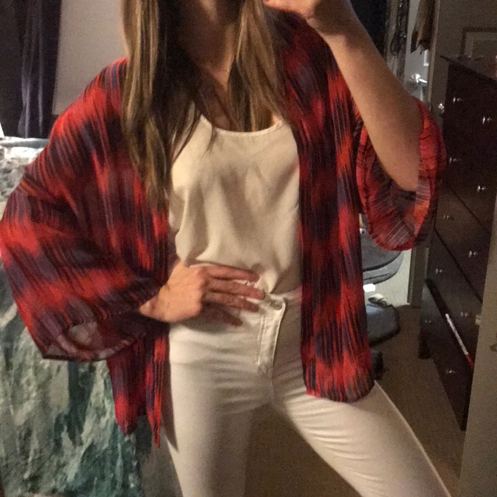 Red kimono
