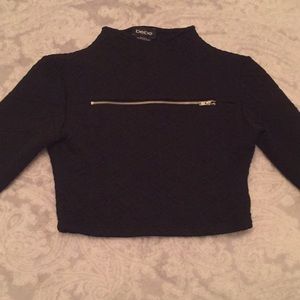 Bebe cropped long sleeve