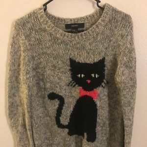 Forever 21 cat sweater