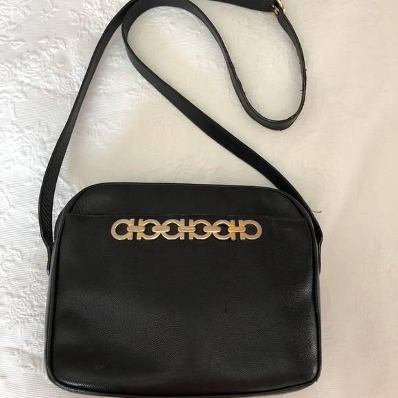 ferragamo black crossbody