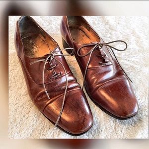 Salvatore Ferragamo Cap Toe Oxfords😎