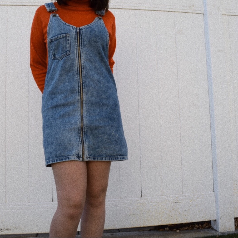 Pacsun Overall Jean Dress