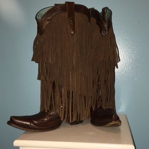 Women’s fringe boots